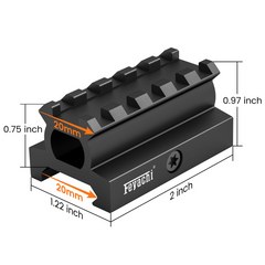 Feyachi RM26 Riser Mount - Picatinny Rail 0.75 inch