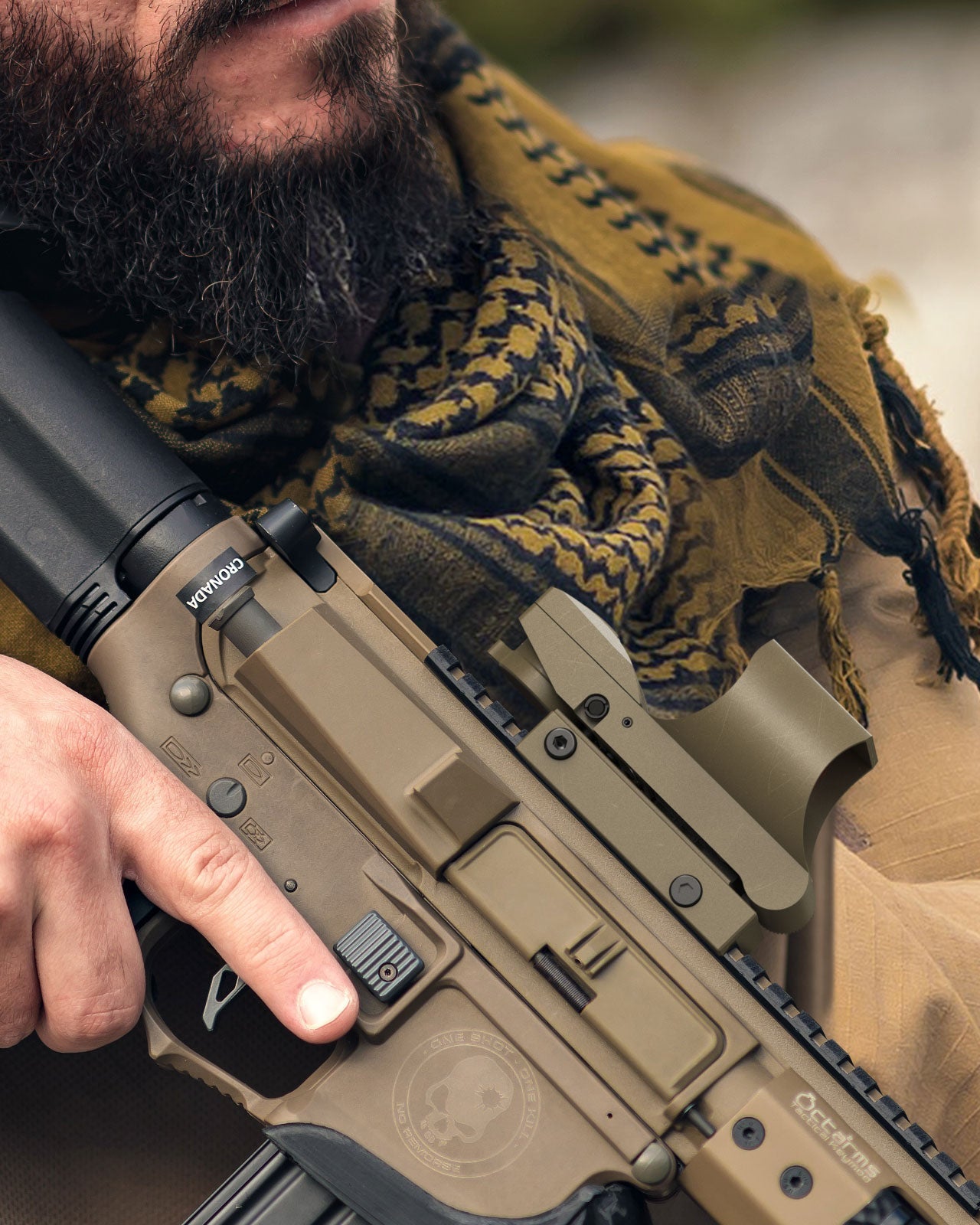 Feyachi RS61 Red Dot Reflex Sight Khaki - Co-Witness Mount feyachi Default Title Default Title-